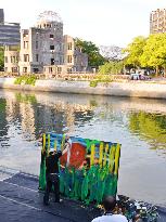 A-bomb survivors, children call for nuclear arms abolition