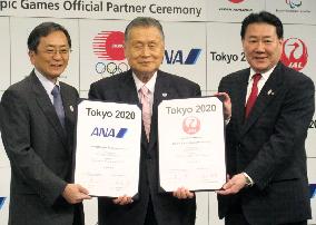 ANA, JAL become official partners of 2020 Tokyo Olympics