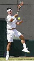 Nishikori beats Bolelli in 5-set Wimbledon opener