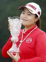 S. Korea's Ahn Sun Ju wins Toto Japan Classic golf tournament