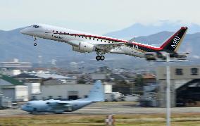 MRJ small passenger plane makes 2nd test flight