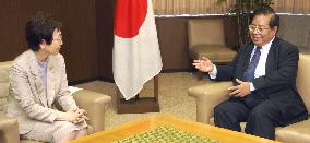 (2)Japan tells Myanmar of aid suspension over Suu Kyi