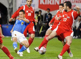 Japan defeats Syria in World Cup warm-up