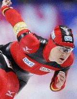 Speed skater Wolf wins women's 500 meters