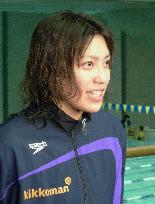 Ueda sets national record in women's 100 freestyle