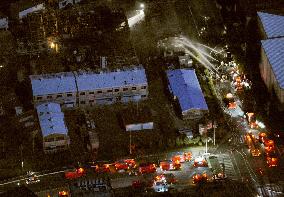 Explosions at Yokohama chemical plant injure at least 8