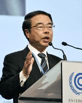 Japan's Environment Minister Mochizuki at COP20