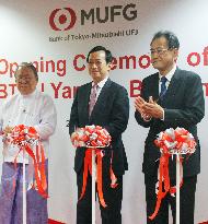 Bank of Tokyo-M'bishi UFJ opens 1st branch in Myanmar