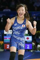Japan's Tosaka wins women's 48kg at world wrestling championships