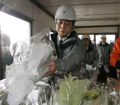 Part of body found in wreckage of derailed train in Yamagata