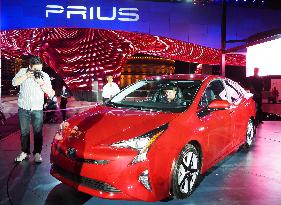 Toyota unveils new Prius hybrid with 10% greater fuel efficiency