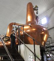 Japan's smallest whisky distiller chases big dream
