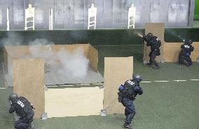 Antiterrorism drill conducted in Tokyo