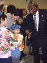 Tananian presidents visits Yamagata