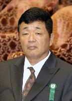 Ex-vice defense chief Moriya called for discretionary defense co