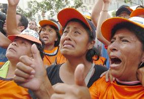 Peruvian election panel rejects Fujimori's presidential bid