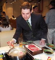 Japan firm opens 'shabu-shabu' restaurant in N.Y.