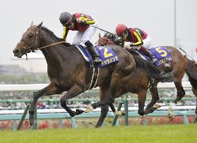 Duramente wins "Satsuki Sho" G1 horse race in Tokyo