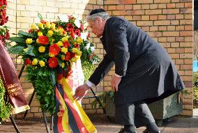 German president attends ceremony for 1938 "Crystal Night" attacks