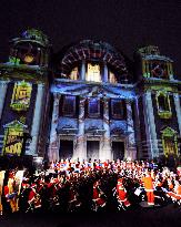 Winter illuminations light up Osaka