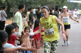 Half marathon at Angkor Wat