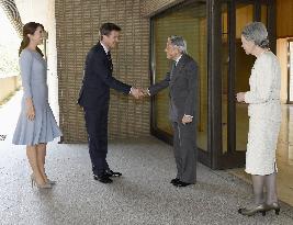 Danish crown prince, princess in Japan