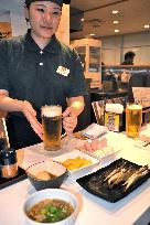 Yoshinoya serves Japanese style pub dishes