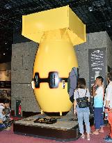 Atomic museum in Nagasaki repaints bomb model
