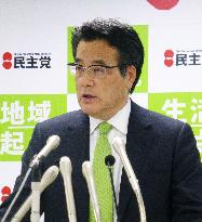 Japan opposition party leader wants to meet with S. Korean president
