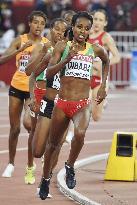 Ethiopia's Dibaba wins 1,500 meters gold