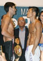 Kameda, McDonnell make weight ahead of bantamweight title fight