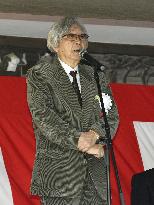Director Yamada speaks at event featuring movie icon "Tora-san"