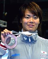 (2)Inada 3rd in women's 50-meter backstroke