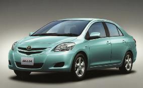 Toyota releases new Belta subcompact sedan