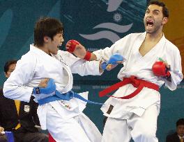 Iran's Hassan Rouhani wins gold at Asian Games karate