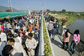 New bridge opened between northern Thailand, Myanmar