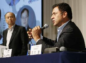 Softbank's Son says Arora is a future successor