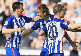Haraguchi opens season account in Hertha win