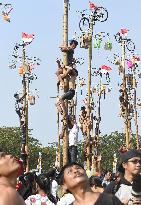 Unique way to celebrate Indonesia's Independence Day