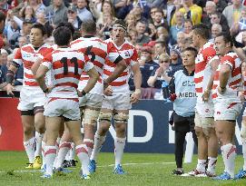 Japan vs. Scotland in Rugby World Cup