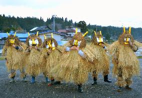 "Namahage" end-of-year rituals