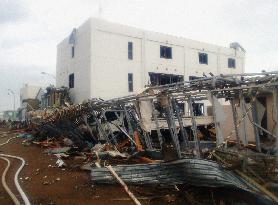 Quake-hit Fukushima Daiichi Nuclear Power Station