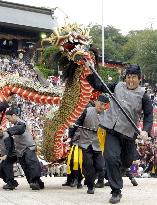 Okunchi festival in Nagasaki begins