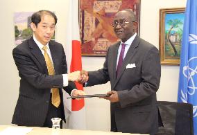 Japan donates $500,000 to IAEA Ebola disease program
