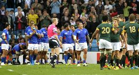 South Africa beat Samoa in Rugby World Cup