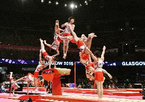 Gymnastics: Uchimura wins record 6th straight all-around world title