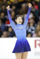 Yuka Nagai of Japan comes in 3rd at Skate Canada