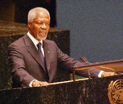 (1)Annan eyes 'representative' UNSC, mentions Japan as candidate