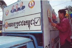 Cambodians brace for general election