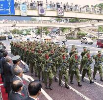 GSDF troops parade in Sasebo